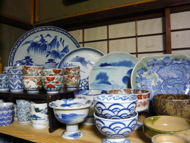 箱のない食器の査定