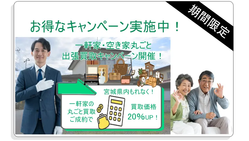 京都・奈良エリア限定 買取価格20%UPキャンペーン実施中！