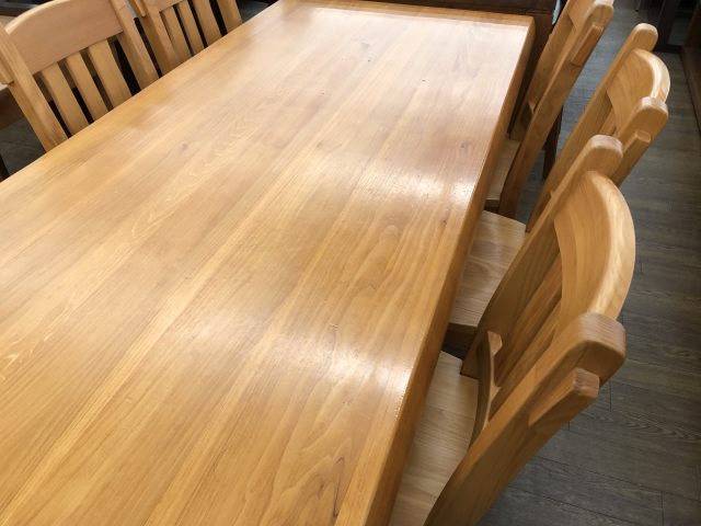 買取査定したダイニングテーブルセット